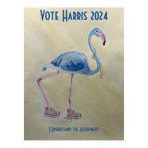 Omröstning: Harris 2024 poster.