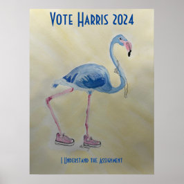 Omröstning: Harris 2024 poster. Poster