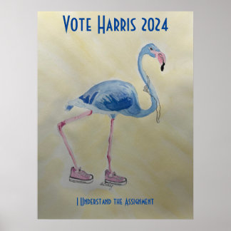 Omröstning: Harris 2024 poster. Poster
