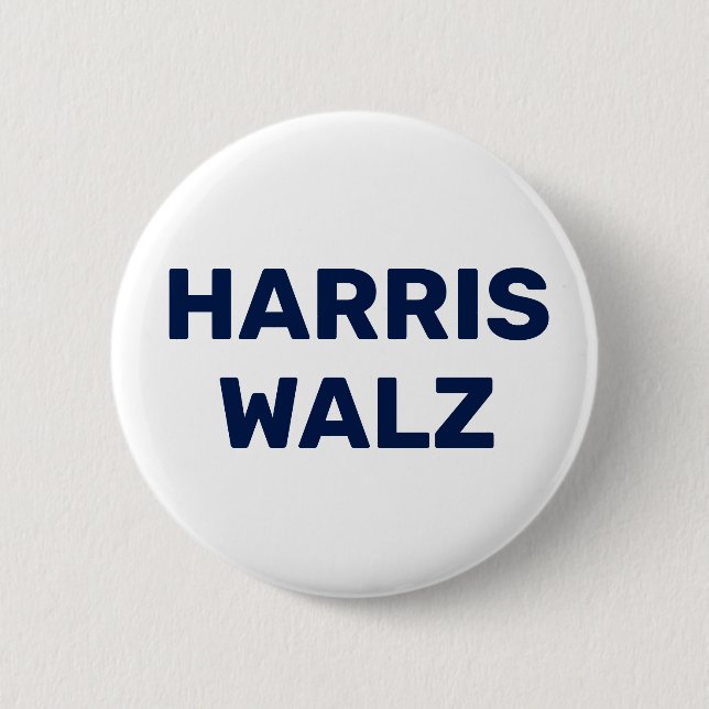 Omröstning: Harris Walz 2024 Knapp (Framsida)