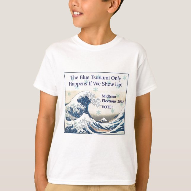 Omröstning i Blue Tsunami Tee (Framsida)