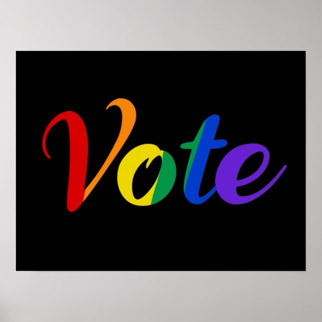 Omröstning i Rainbow Poster (Framsidan)