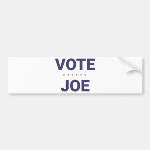 Omröstning Joe (2020 års val i USA) Bildekal