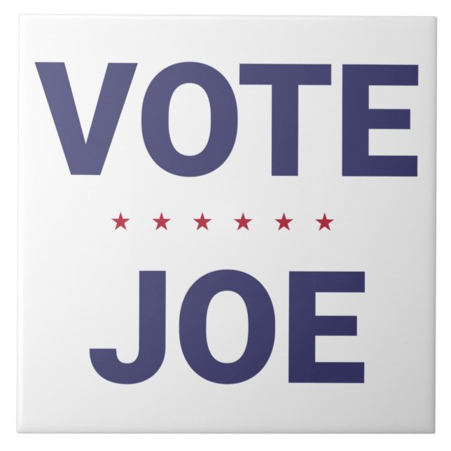 Omröstning Joe (2020 års val i USA) Kakelplatta (Framsidan)