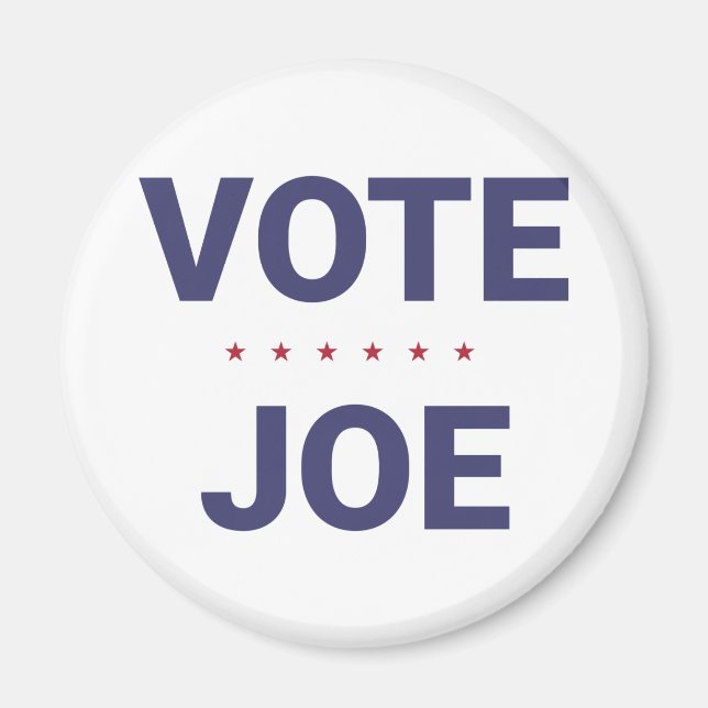 Omröstning Joe (2020 års val i USA) Magnet (Framsidan)