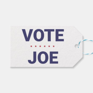 Omröstning Joe (2020 års val i USA) Presentetikett