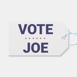 Omröstning Joe (2020 års val i USA) Presentetikett