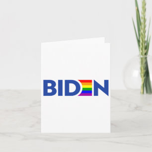 Omröstning: Joe Biden President Lgbt Lgbtq Gay Les Kort