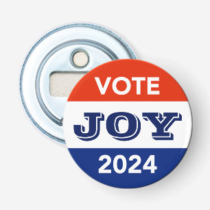 Omröstning Joy 2024 Harris Walz Flasköppnare