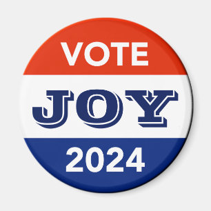 Omröstning Joy 2024 Harris Walz Magnet