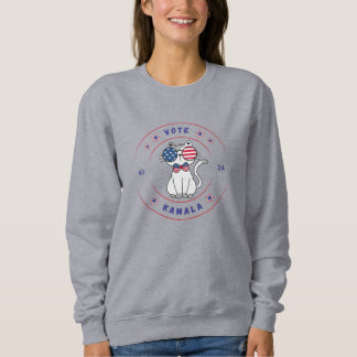 Omröstning Kamala 2024 katt T-Shirt