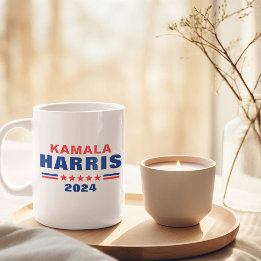 Omröstning: Kamala Harris 2024 Kampanj Coffee Mugg