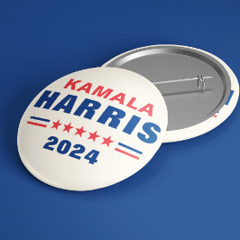 Omröstning Kamala Harris 2024 Knapp för val av Pin
