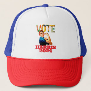 Omröstning Kamala Harris 2024 USA:s presidentval Keps