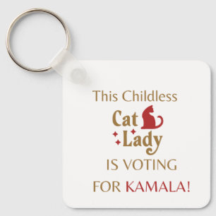 Omröstning Kamala Keychain Nyckelring