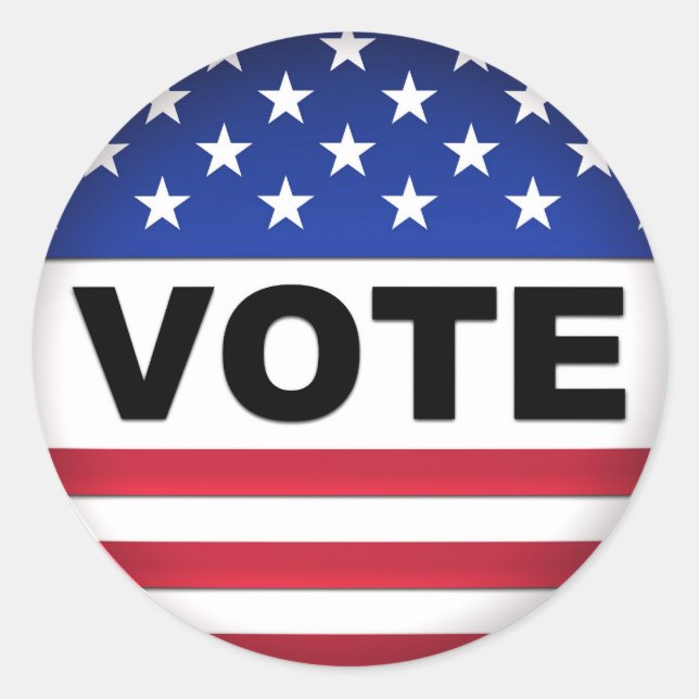 Omröstning - märke (Framsida)