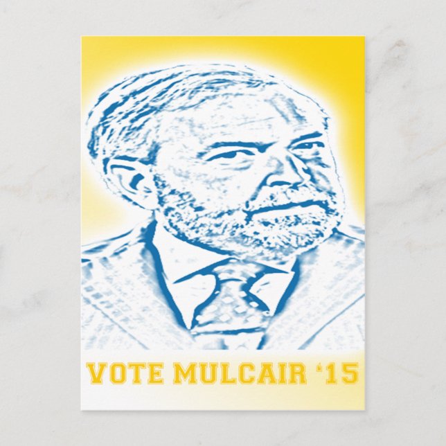 Omröstning: Mulcair 15 Vykort (Framsida)