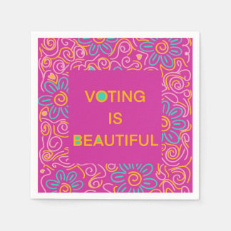 Omröstning Napkin Pappersservett