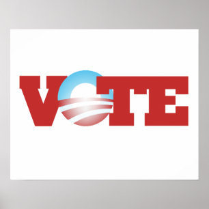 Omröstning: Obama 2012 Poster