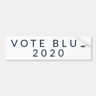 Omröstning om 2020 års val Biden Harris Simple M Bildekal