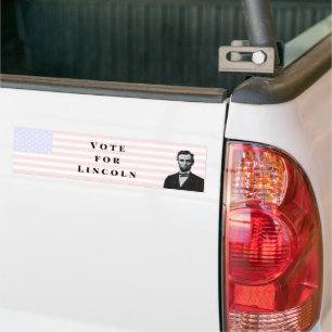 Omröstning om Abraham Lincoln Bildekal