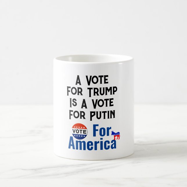 Omröstning om amerikanska kaffe Mugg (Center)
