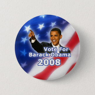 Omröstning om Barack Obama-knappen Knapp