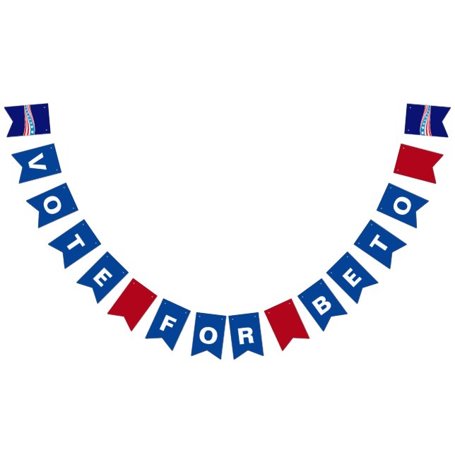 Omröstning om Beto Texas guvernörsval 2022 Party Vimplar (Alla)