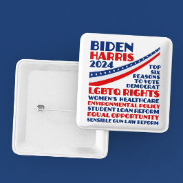 Omröstning om Biden Harris 2024 Valplattform Knapp