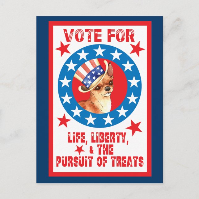 Omröstning om Chihuahua Vykort (Framsida)