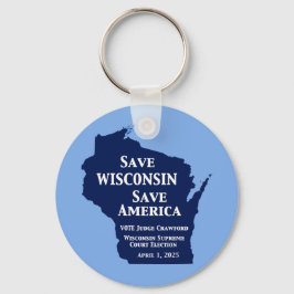 Omröstning om Crawford för Wisconsins högsta domst Nyckelring