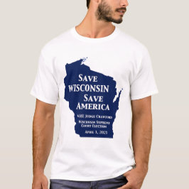 Omröstning om Crawford för Wisconsins högsta domst T Shirt
