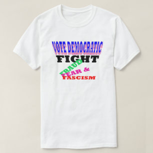 Omröstning om demokratisk bedrägeribekämpning - rä t shirt