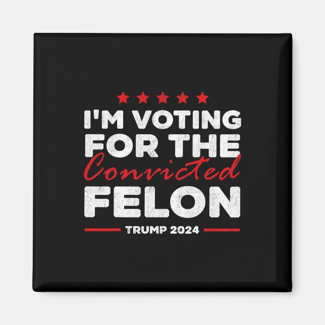 Omröstning om den dömda felontrumman magnet (Framsidan)