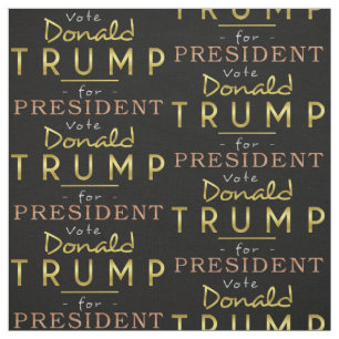 Omröstning om Donald Trump för president Republica Tyg