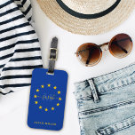 Omröstning om Europas Flagga i framtiden Bagagebricka<br><div class="desc">Omröstning om Europas Flagga Vacacation Tag-nummer för vårt framtida språkvagn</div>