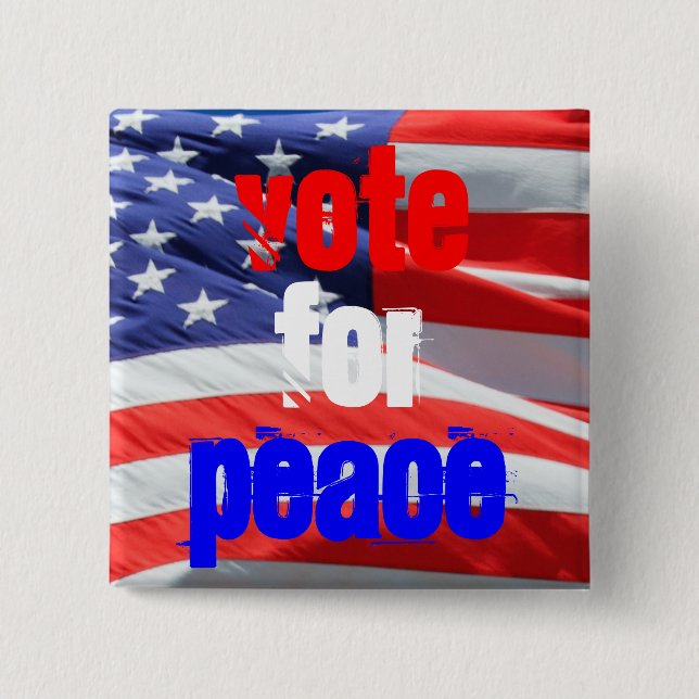 Omröstning om fredsinspirationellt presidentval knapp (Framsida)