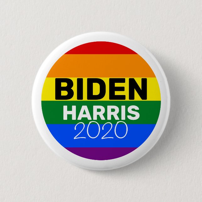 Omröstning om Joe Biden & Kamala Harris 2020 Knapp (Framsida)