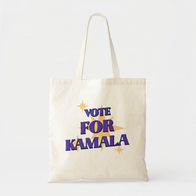 Omröstning om Kamala 2024 - Tote Bag Tygkasse (Framsidan)
