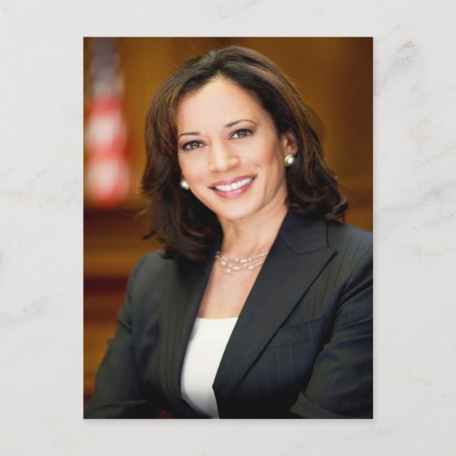 Omröstning om Kamala Harris Demokrat VP Kampanj 20 Vykort (Framsida)