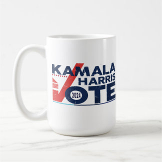 Omröstning om Kamala Harris T-Shirt Kaffemugg