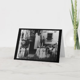 Omröstning om Kvinnor Alice Paul Victory Flagga Kort