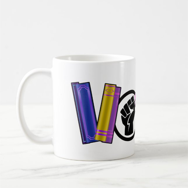 Omröstning om mänskliga Höger Kaffemugg (Vänster)