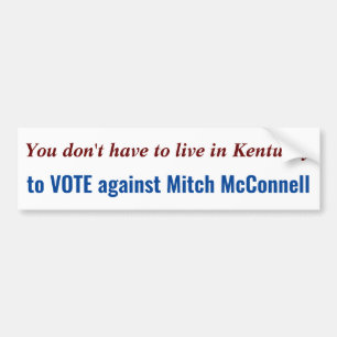 Omröstning om McConnell Bildekal