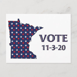 Omröstning om Minnesota Vykort