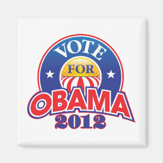 Omröstning om Obama 2012 Magnet