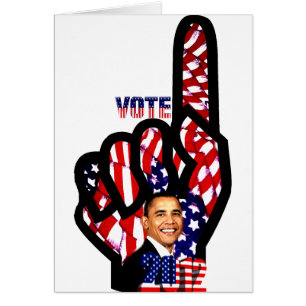 Omröstning om Obama #2_ Hälsningskort