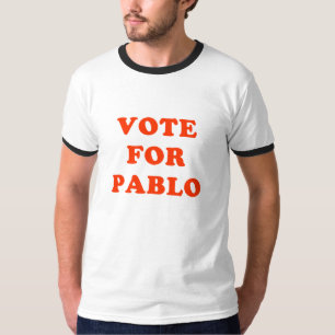 Omröstning om Pablo T-shirt