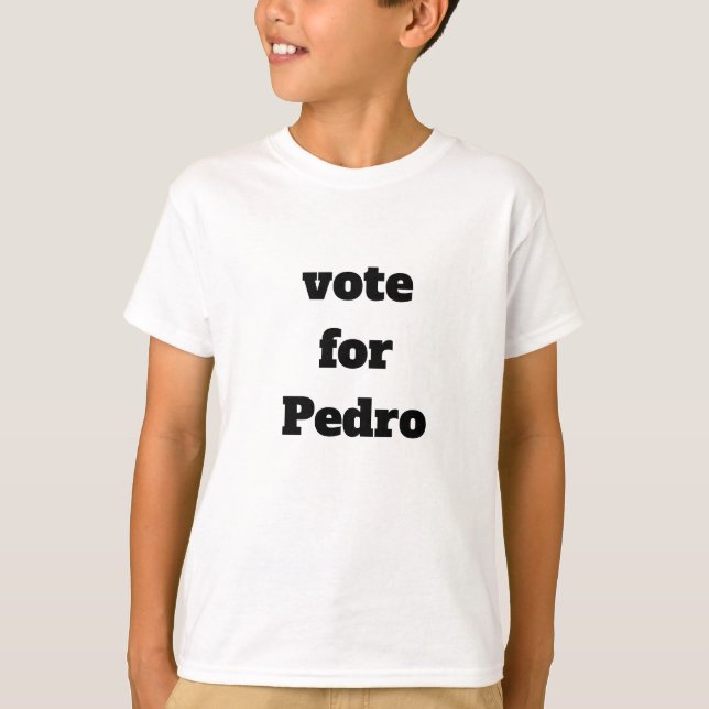 Omröstning om Pedro T Shirt (Framsida)