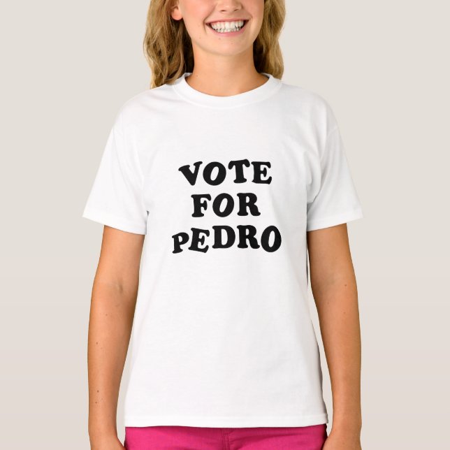 Omröstning om Pedro Tee Shirt (Framsida)